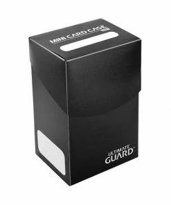 Ozzie Collectables Ultimate Guard Deck Case 60+ Mini Size Black Deck Box