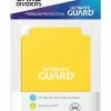 Ozzie Collectables Ultimate Guard Card Dividers Standard Size Yellow (10) All Board Games