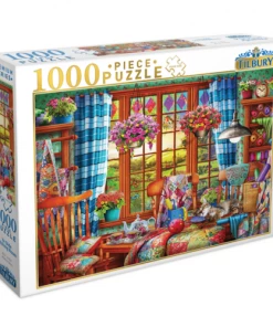 Ozzie Collectables All Board Games Tilbury Ye Olde Stitching Room Puzzle 1000pc