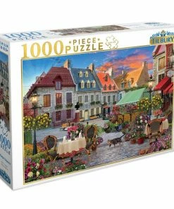 Ozzie Collectables Tilbury Village Square Puzzle 1000pc All Board Games