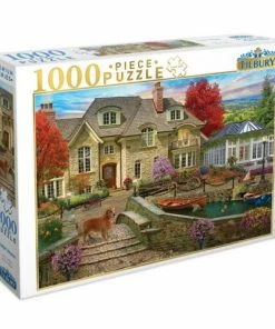 Ozzie Collectables Tilbury Tudor House Puzzle 1000pc All Board Games