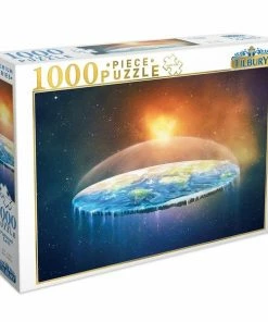 Ozzie Collectables Tilbury Flattened Earth Puzzle 1000pc