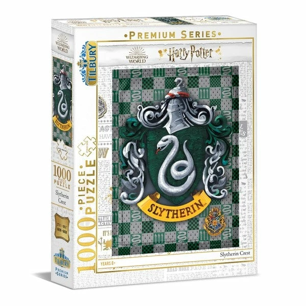 Ozzie Collectables Tilbury Harry Potter - Slytherin Puzzle 1000pc 1 Ozzie Collectables Tilbury Harry Potter - Slytherin Puzzle 1000pc