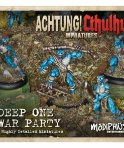 Ozzie Collectables All Board Games Achtung! Cthulhu Skirmish: Deep Ones War Party Unit Pack