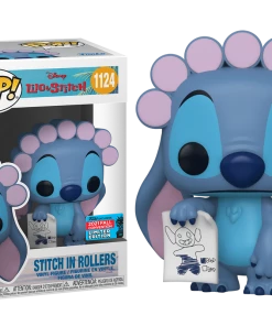 Funko Lilo And Stitch - Stitch In Hair Rollers NYCC 2021 Fall Convention Exclusive Pop! Vinyl