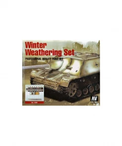 Ozzie Collectables Vallejo Model Colour - Winter Weathering Set + Instructions Box Set All Board Games