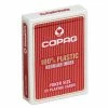 Ozzie Collectables All Board Games Copag Poker Regular Index Playing Cards - Red