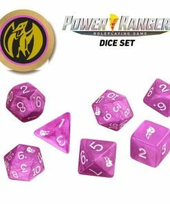 Ozzie Collectables Power Rangers RPG - Pink Dice Set All Board Games