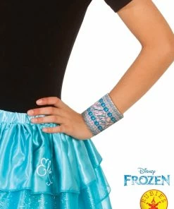 Rubies Deerfield Elsa Fabric Wrist Band, Child