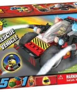 Cobi Construction Sets Action Town - 115 Piece Rescue Vehicle Construction Set