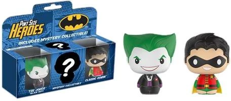 Funko Collections Batman (comics) - Joker, Robin & Mystery US Exclusive Pint Size Heroes 3-Pack 2 Funko Collections Batman (comics) - Joker, Robin & Mystery US Exclusive Pint Size Heroes 3-Pack