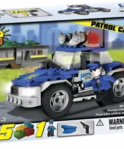 Cobi Action Town - 115 Piece Police Patrol Car Construction Set Construction Sets