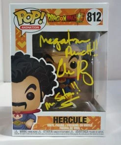 Funko POP! Vinyls Dragon Ball Z - Hercule Signed POP! Vinyl #812
