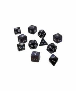 Dice Sets ULTRA PRO Eclipse 11 Dice Set: Jet Black