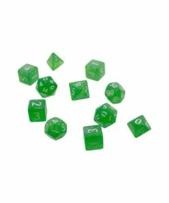 Dice Sets ULTRA PRO Eclipse 11 Dice Set: Lime Green