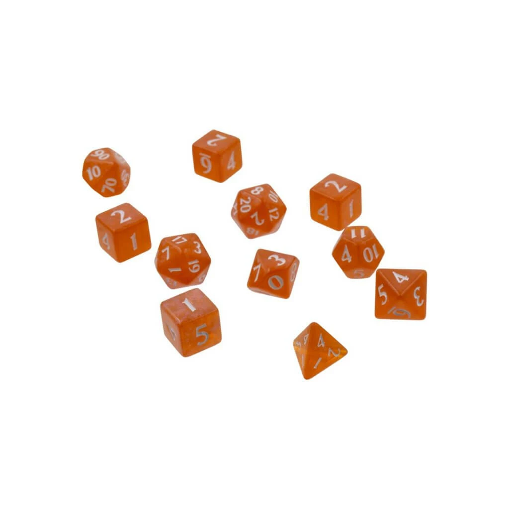 ULTRA PRO Eclipse 11 Dice Set: Pumpkin Orange Dice Sets 1 ULTRA PRO Eclipse 11 Dice Set: Pumpkin Orange Dice Sets