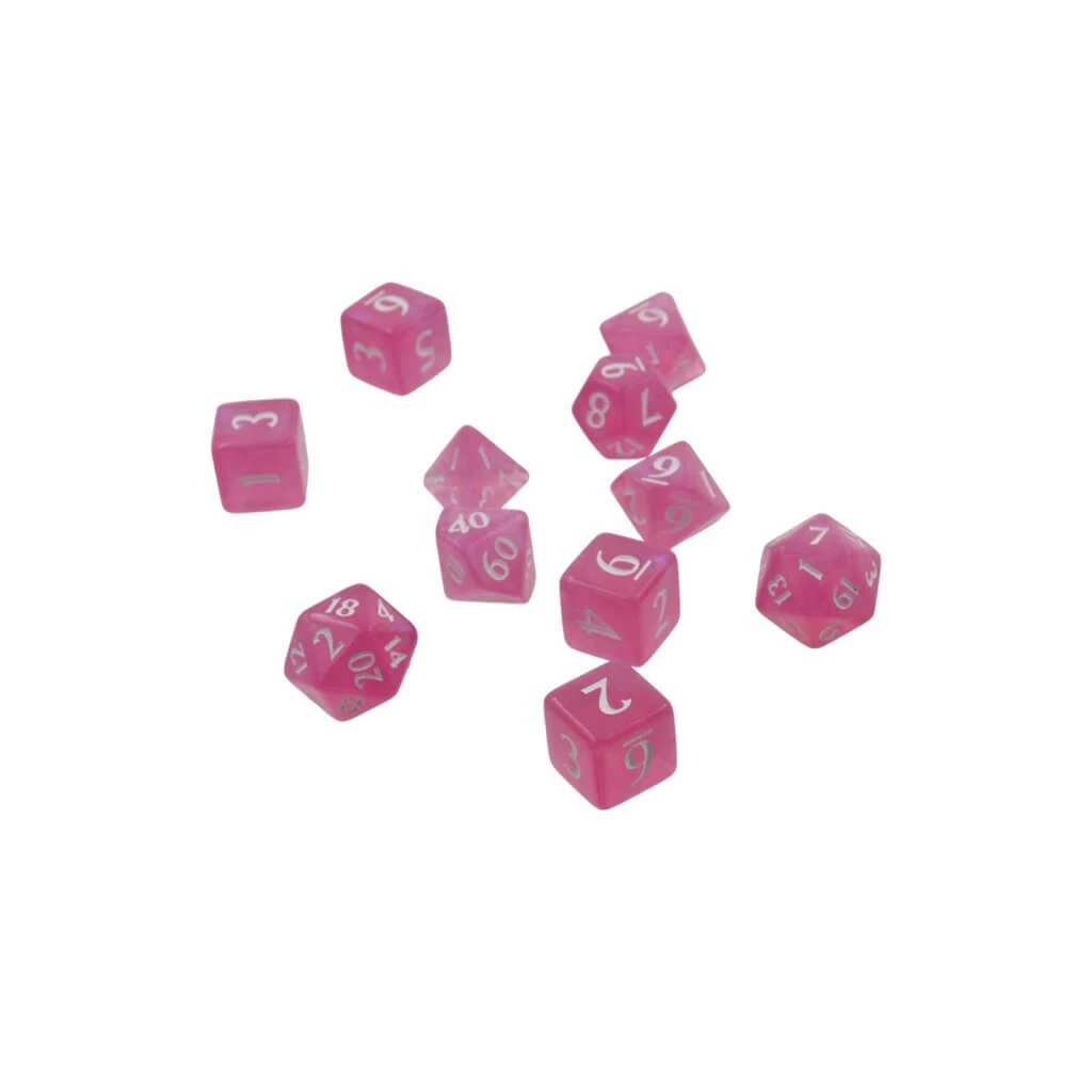 ULTRA PRO Eclipse 11 Dice Set: Hot Pink 1 ULTRA PRO Eclipse 11 Dice Set: Hot Pink