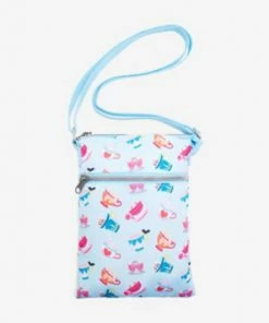 Disney Loungefly Alice In Wonderland Character Teacups Passport Crossbody Bag