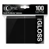 Ozzie Collectables All Board Games Eclipse Gloss Standard Sleeves 100 Pack Jet Black