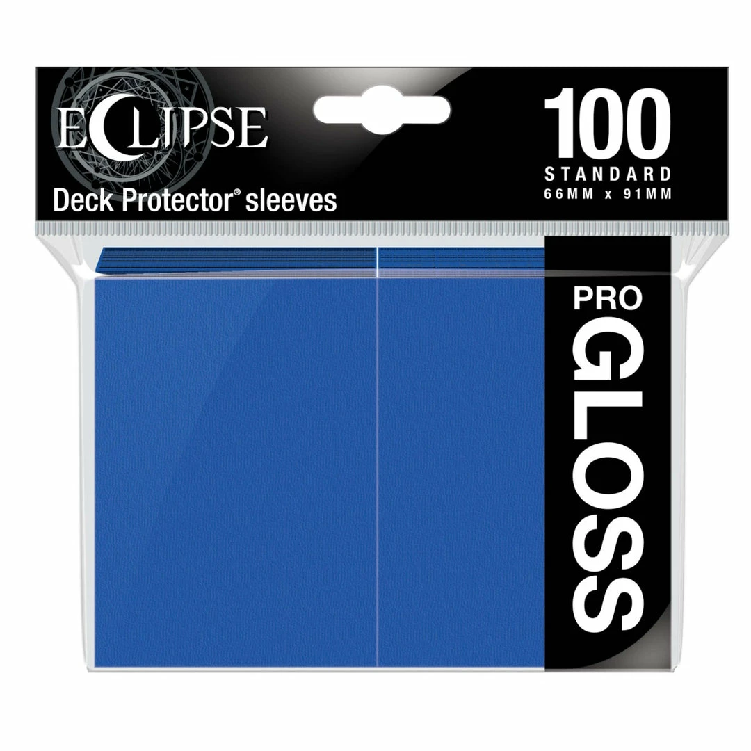 Ozzie Collectables Eclipse Gloss Standard Sleeves 100 Pack Pacific Blue 1 Ozzie Collectables Eclipse Gloss Standard Sleeves 100 Pack Pacific Blue