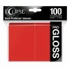 Ozzie Collectables All Board Games Eclipse Gloss Standard Sleeves 100 Pack Apple Red
