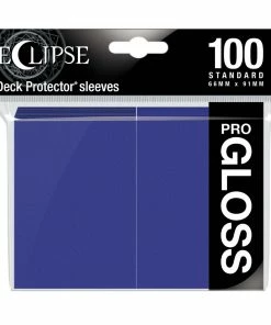 Ozzie Collectables Eclipse Gloss Standard Sleeves 100 Pack Royal Purple All Board Games