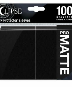 Ozzie Collectables All Board Games Eclipse Matte Standard Sleeves 100 Pack Jet Black