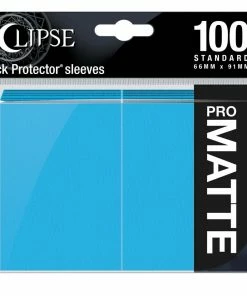 Ozzie Collectables Eclipse Matte Standard Sleeves 100 Pack Sky Blue All Board Games