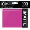 Ozzie Collectables All Board Games Eclipse Matte Standard Sleeves 100 Pack Hot Pink