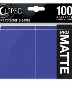 Ozzie Collectables Eclipse Matte Standard Sleeves 100 Pack Royal Purple