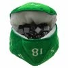 Ozzie Collectables D20 Plush Dice Bag Green Bags & Wallets