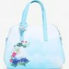 Loungefly Disney Alice In Wonderland Floral Watercolor Satchel Bag