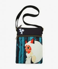 Bags & Wallets Loungefly Studio Ghibli Princess Mononoke Tree Spirits Passport Crossbody Bag