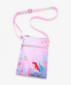 Loungefly Disney The Little Mermaid Underwater Daydream Passport Crossbody Bag
