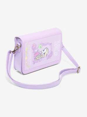 Loungefly Disney Tangled Book Crossbody Bag 1 Loungefly Disney Tangled Book Crossbody Bag