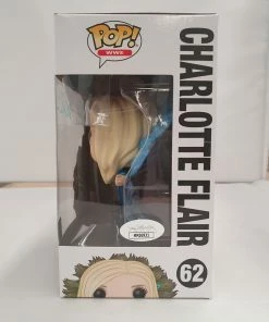 Funko WWE - Charlotte Flair (Blue) #62 Signed Pop! Vinyl POP! Vinyls