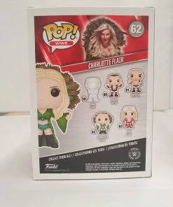 Funko WWE - Charlotte Flair (Blue) #62 Signed Pop! Vinyl POP! Vinyls