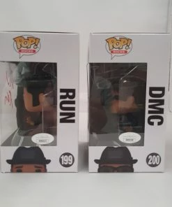 Funko Run Dmc - Run #199 And Dmc #200 Set Of 2 Signed Pop! Vinyl