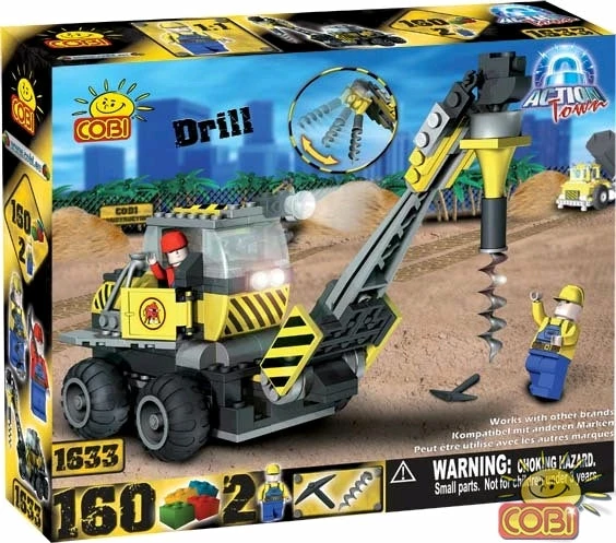 Cobi Construction Sets Action Town - 160 Piece Construction Drill Construction Set 1 Cobi Construction Sets Action Town - 160 Piece Construction Drill Construction Set