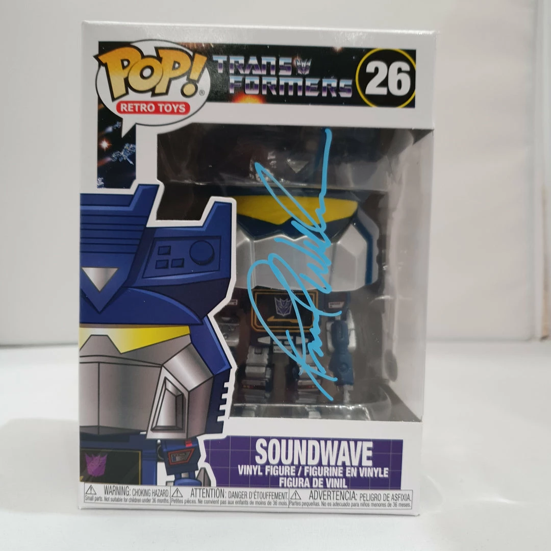 Funko Transformers - Soundwave #26 Signed Pop! Vinyl POP! Vinyls 1 Funko Transformers - Soundwave #26 Signed Pop! Vinyl POP! Vinyls