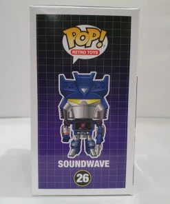 Funko Transformers - Soundwave #26 Signed Pop! Vinyl POP! Vinyls 9 Funko Transformers - Soundwave #26 Signed Pop! Vinyl POP! Vinyls