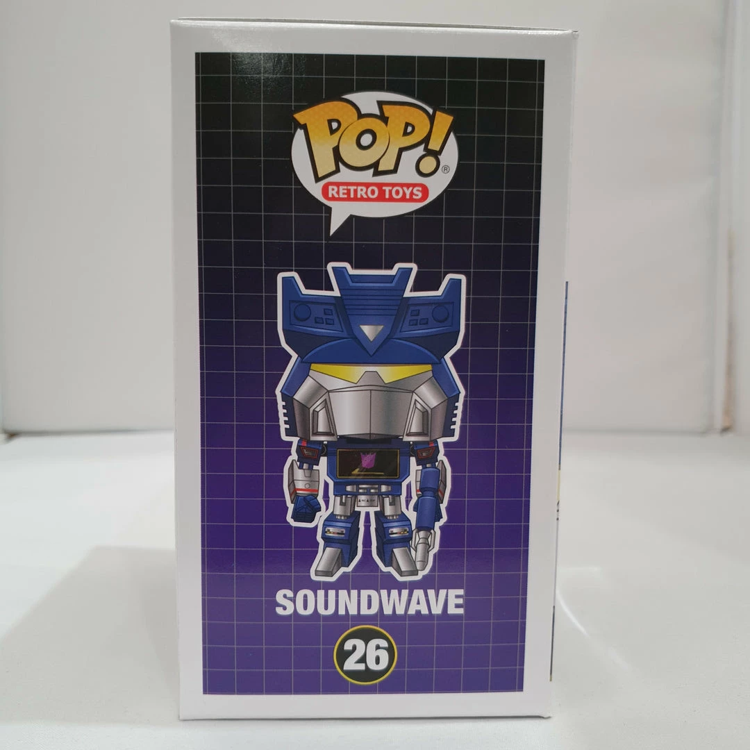 Funko Transformers - Soundwave #26 Signed Pop! Vinyl POP! Vinyls 4 Funko Transformers - Soundwave #26 Signed Pop! Vinyl POP! Vinyls