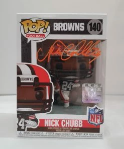 Funko NFL Browns - Nick Chubb #140 Signed Pop! Vinyl POP! Vinyls