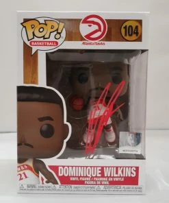 Funko NBA Atlanta Hawks - Dominique Wilkins #104 Signed Pop! Vinyl POP! Vinyls