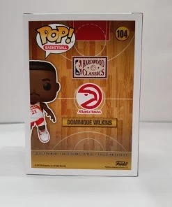 Funko NBA Atlanta Hawks - Dominique Wilkins #104 Signed Pop! Vinyl POP! Vinyls