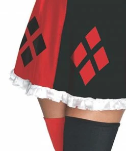 Rubies Deerfield Harley Quinn Deluxe Costume, Adult