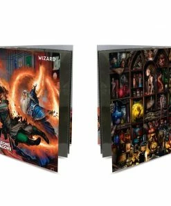 Dungeons & Dragons All Board Games D&D Class Folio With Stickers Wizard