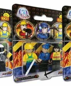 Cobi Construction Sets Action Town - 3 Piece Figure Set Construction Set