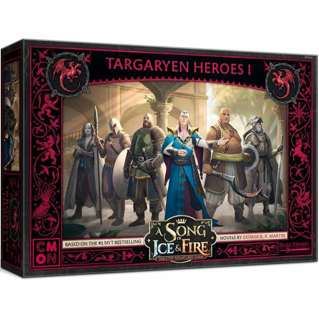 A Song Of Ice And Fire Targaryen Heroes 1 All Board Games 1 A Song Of Ice And Fire Targaryen Heroes 1 All Board Games