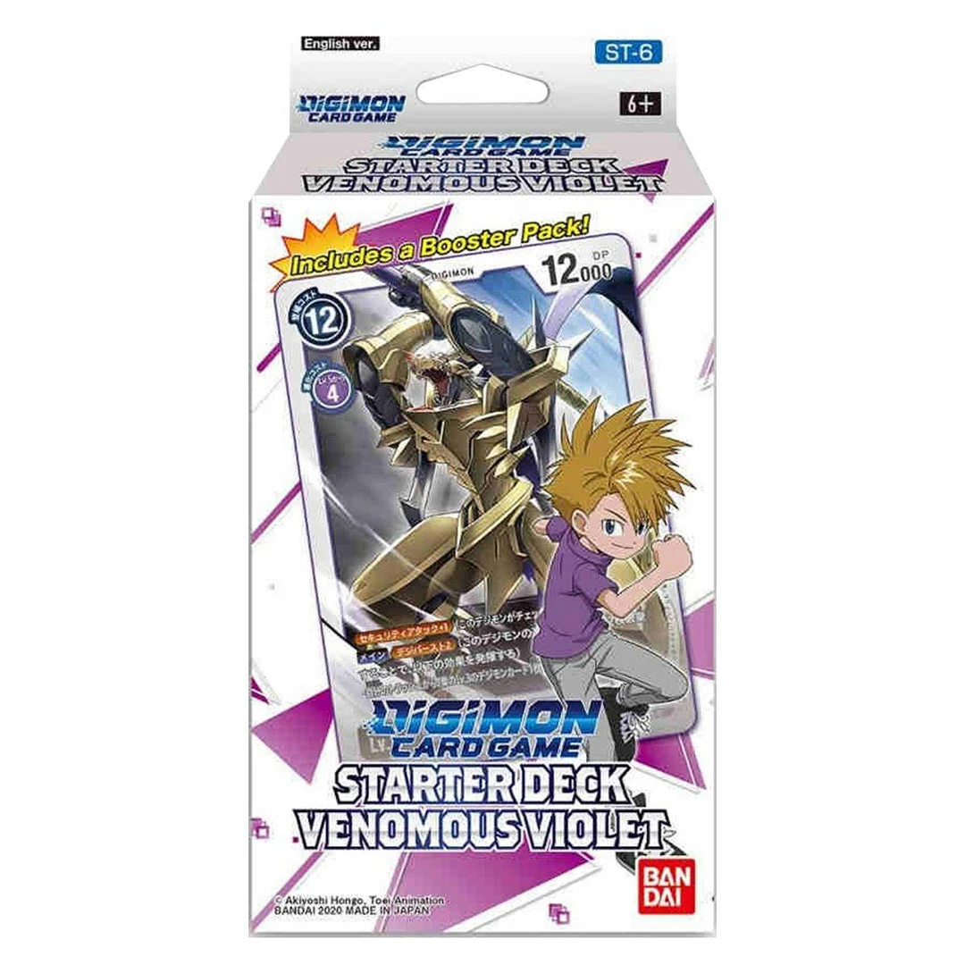 All Board Games Digimon Card Game Series 04 Starter Display 06 Venomous Violet 1 All Board Games Digimon Card Game Series 04 Starter Display 06 Venomous Violet